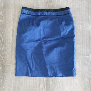 Mario Serrani Italian Skirt Blue Size Small